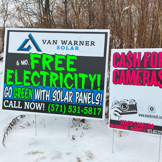 Promotional Yard Signs