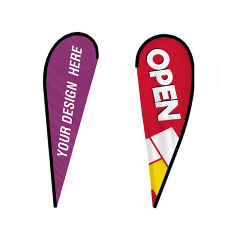 Custom Tear Drop Flags