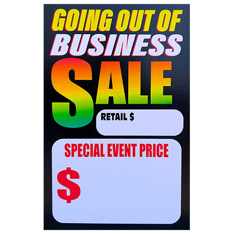In Stock Store Tags