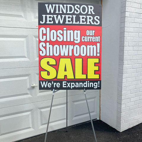 Easel Signs