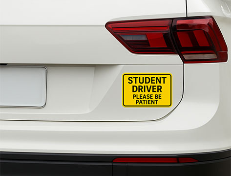 Student Driver Car Magnet